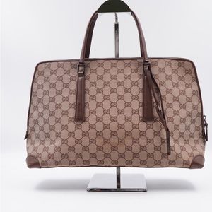Gucci GG canvas tote with charm
